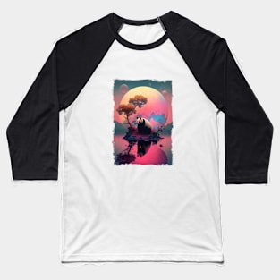 Lonely Panda Baseball T-Shirt